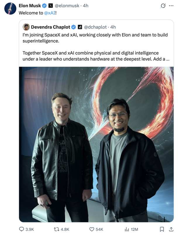  xAI创始团队剧变，马斯克罕见低头；核心成员大量离去，公司迎来彻底重建。 IT技术