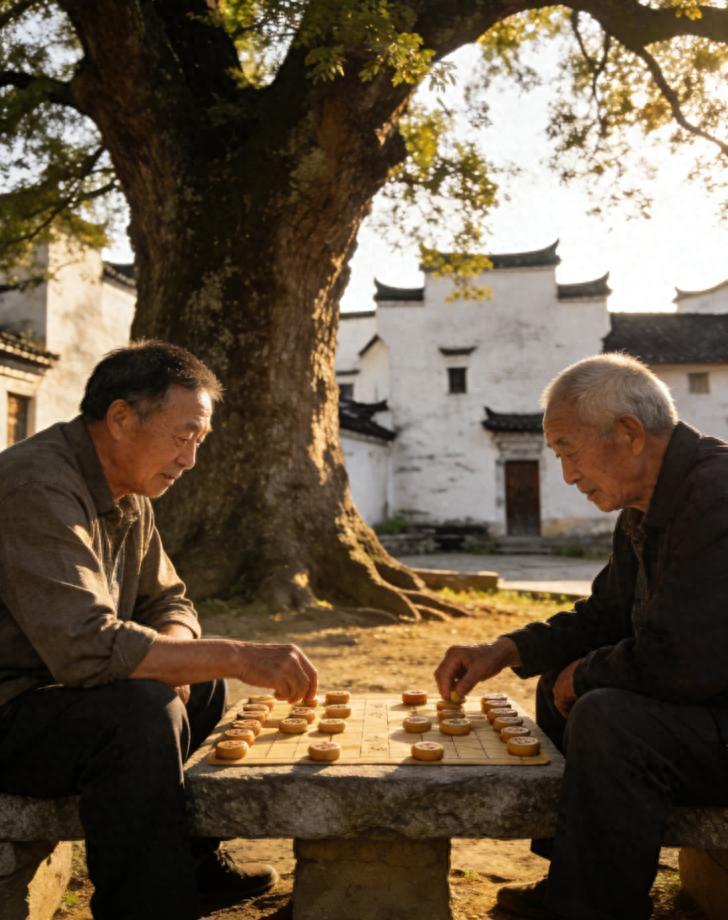 村口棋摊边的神秘来客：一位退休老人的平静生活被打破 情感心理