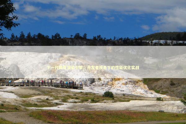 下一代网页渲染引擎：开发者视角下的性能优化实战